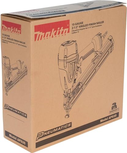Makita AF635 15 Gauge, 2-1/2 Inch Angled Finish Nailer thumb #7
