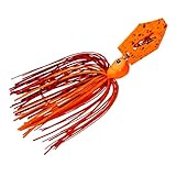 Z-Man CBJH38-21 Chatterbait Jackhammer 3/8 Oz Fire Craw Orange