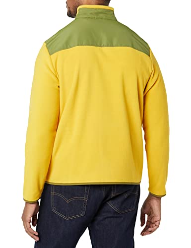 Image of Amazon Essentials Men's Insulated Fleece Jacket, Quarter-Zip Pullover for Cold Weather