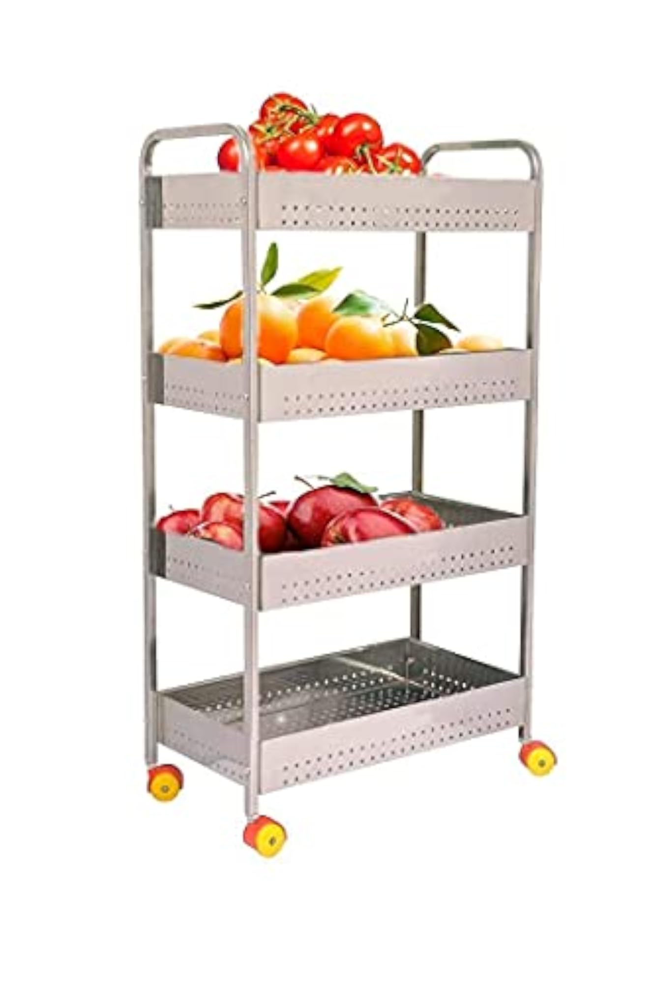 4 Layer Fruit and Vegetable Stand, Kitchen Storage Rack