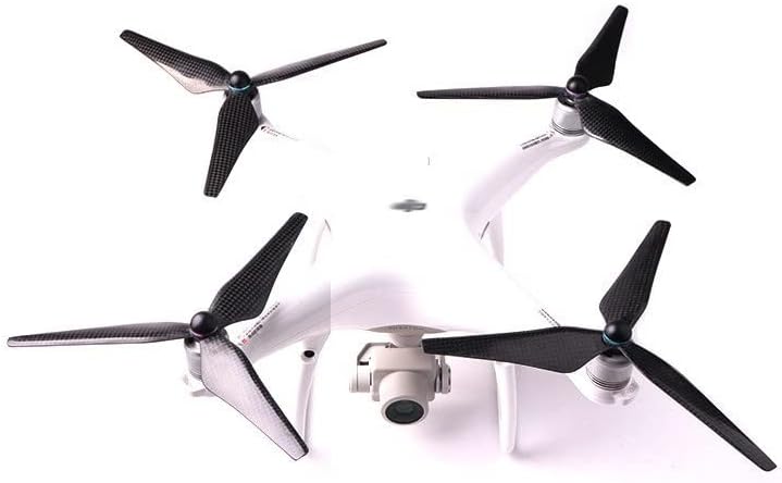 Miniatura 4 de 4 unidsset 9450s hélice de fibra de carbono CWCCW 3-Blade Prop PropellersFit para DJI Phantom 4 ProAdv Drone reemplazo hélice