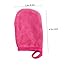 PartyKindom Luxurious Makeup Removal Gloves 3pcs Facial Cleansing Mitts Powder Puff Soft Cleaning Pads Washable for Daily Use