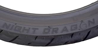 Pirelli Night Dragon 130/60B19 M/C 61H REINFTL Cruiser Motorcycle Front Tire - Superior Traction & Handling for High-Performance Cruisers w/Keychain