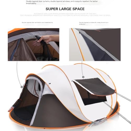 Carpa familiar espaciosa para camping de gran capacidad miniatura 4