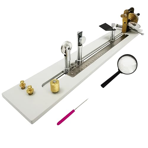 INTBUYING Yarn Twist Tester Hand Crank Twist Meter Twisting Machine Twist Indication 0.1-500 Twists Yarn Twist Tester for Cotton, Wool, Linen, Silk and Other Yarns