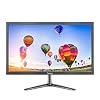 19 Zoll PC Monitor, Prechen Monitor 1440 * 900 mit HDMI- und VGA-Schnittstellen, 60 Hz, Helligkeit 250 cd/m², 5 ms Reaktionszeit, Eingebaute Lautsprecher PC Bildschirm, Schwarz