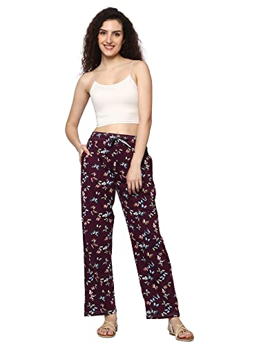 Image of Womens 100% Cotton Loungwear Pyjama Pants-pack of 1