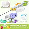 ALASOU 3PCS Pop Suction Cup Spinner Toys for 1 Year Old Boy Girl|Novelty Spinning Tops Toddler Toys Age 1-2|Sensory Baby Bath Toy for Toddlers 1-3|12 18 Months Boy Birthday Gift for Infant #1