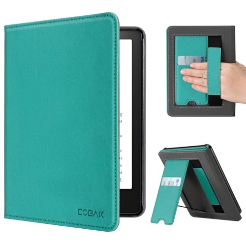 Image of CoBak Case with Stand for 6.8 inch E-Book Reader -Cover with Auto Sleep Wake,Card Slot,Hand Strap Feature - Fits 11th Generation（not Compatible with Meebook /KoBo）