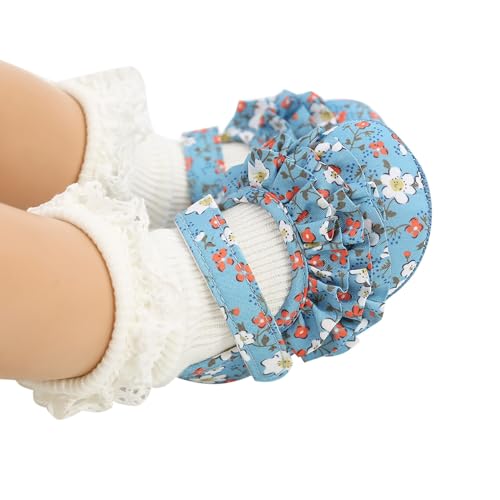 Infant Girl Cute Floral Print Baby Shoes Newborn Baby Non Slip Ankle Sandals First Soft Prewalker Foral 18 Month Shoes2