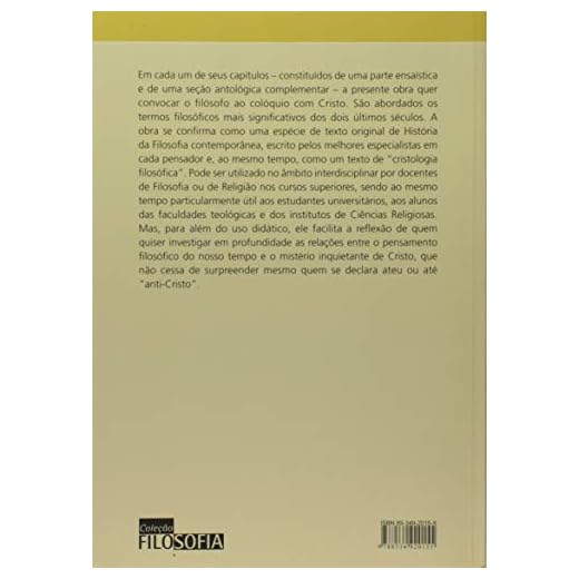 Cristo na Filosofia Contemporânea: de Kant a Nietzsche (Volume 1)