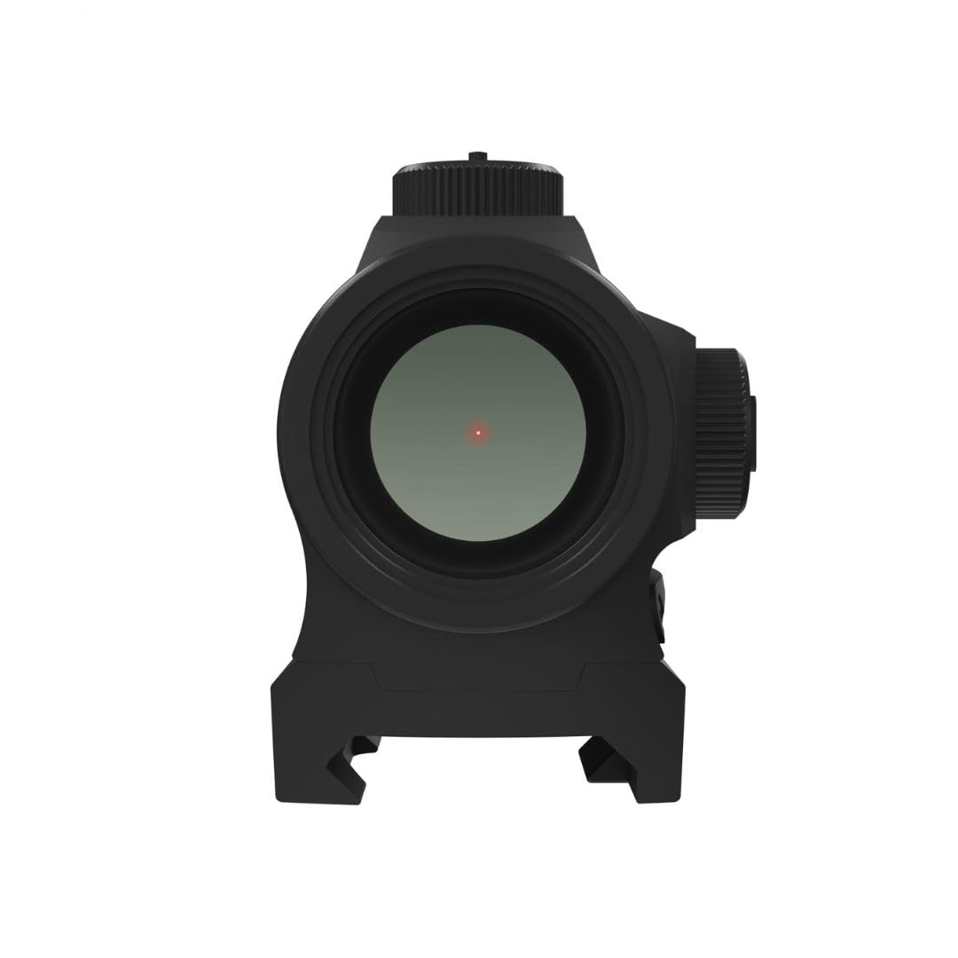 Holosun HS403C Microdot Rotpunkt Visie mit 2MOA Punkt Absehen und Solarzelle, schwarz, Picatinny Schiene, für die Jagd, Sportschießen und Softair, Tactical Micro red d… - 70127386