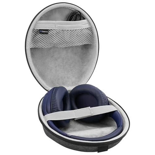 Étui pour casque Geekria Shield rigide compatible Sony et Sennheiser noir