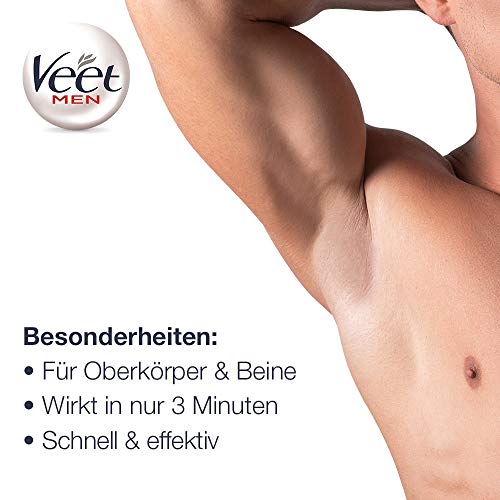 Veet for Men Hair Removal Gel Creme 200ml (1) (Packaging May Vary)