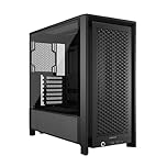 CORSAIR FRAME 4000D Modular Mid–Tower ATX PC Case – Flusso d'aria elevato, sistema di montaggio ventole InfiniRail™, ASUS BTF, MSI Project Zero, Gigabyte Project Stealth – Nero