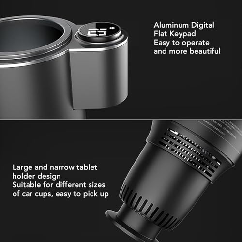 Dispositif de refroidissement électrique de boisson pour voiture avec LCD - 6
