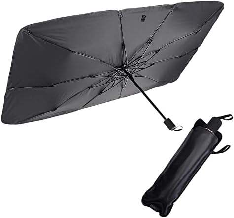 Foldable Car Windshield Umbrellas, Sun Shade Umbrella for Front W...