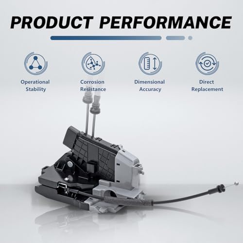 Image of KELOKE Door Latch Lock Actuator Compatible with Hyundai Tucson 2016 2017 2018 2019 2020, Rear Left Driver Side, Replace# 81410D3000, 81410-D3000