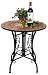 Produktbild DanDiBo Tisch Mosaik Metall Mosaiktisch Ø 60 cm 12001 Gartentisch Mediterran Wetterfest Bistrotisch Beistelltisch Garten mit Naturstein