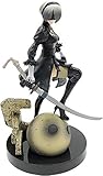  WYETDAS Nier Automata: 2B Yorha No. 2 Tipo B 2B Figuras de acción de PVC Figura de Anime Adornos de Juguete 15CM