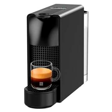 Nespresso Essenza Mini Cafeteira 110V, máquina de café Espresso compacta para casa, máquina de cápsula/cápsula elétrica automática (preta)