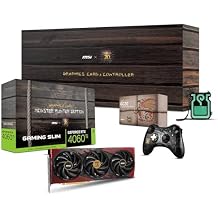 MSI Gaming RTX 4060 Ti 8G x GC30 Monster Hunter Edition Graphics Card + GC30 Controller Bundle NVIDIA RTX 4060 Ti, 128-Bit, Boost Clock 2535 MHz, 8GB GDRR6 18 Gbps, HDMI/DP