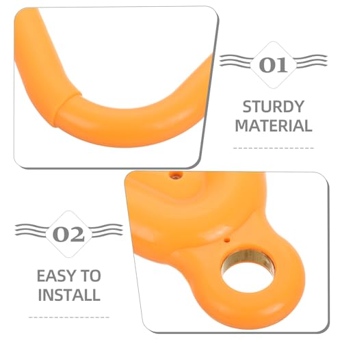 Anillas triangulares para gimnasia ibasenice 2 piezas naranja miniatura 3