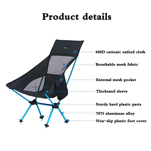 Chaise pliable compacte pour s'asseoir confortablement en randonnée - 4