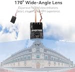 RunCam Spotter V2 FPV Camera and Transmitter Kit, 5.8G Micro AIO Cam, OSD, Integrated Mic, FOV170 Degree 700TVL, 40CH, 20MW-200MW Adjustable