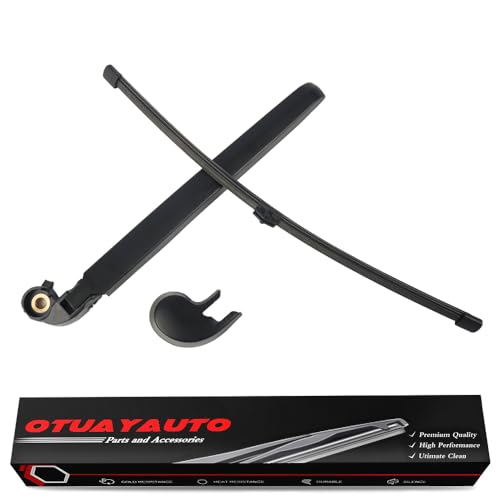 Image of OTUAYAUTO Rear Windshield Wiper Replacement for Audi Q3 2015-2024 Back Wiper Arm and Blade Assembly