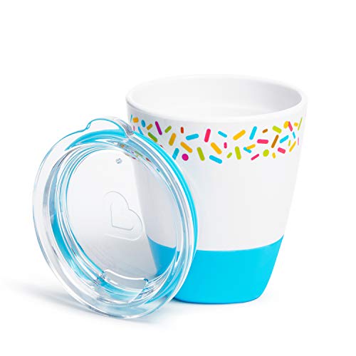 Munchkin® Splash™ Toddler Feeding Supplies Set, Includes Divided Plate, Bowl and Open Cup, Blue Sprinkles - image 6