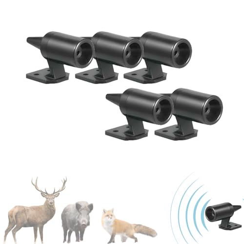 5PCS Ahuyentador, Silbato de Ultrasonidos de advertencia para animales como Jabalíes, Ciervos, Zorros, Conejos. Para Coches y Motos. Parent