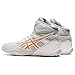 ASICS Kid's Matflex 6 Grade School Wrestling Shoes, 3 Big Kid, GLACIER GREY/PURE GOLD