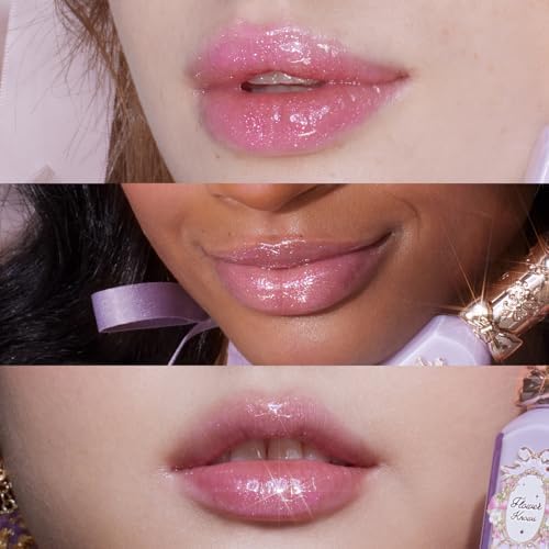 Violet Strawberry Rococo Glowy Lip Gloss,Moisturizing