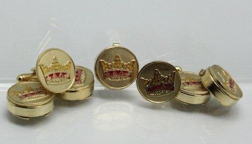 York Rite KYCH Masonic Tux Suit Button Cover Set2