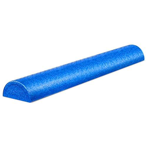Yes4All Rodillo de Espuma Media Caña de Alta Densidad EPP para Espalda, Rodillo de Ejercicio para Yoga, Pilates y Estiramientos - 30, 45, 60, 90 cm