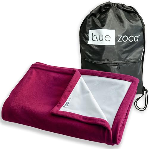 Blue Zoca Beach Blanket Waterproof Sandproof Waterproof Blanket for Camping,