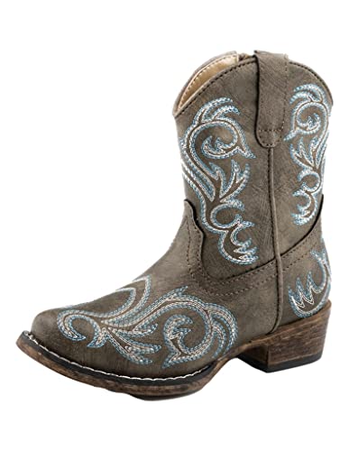 ROPER Western Boots Boys Riley Snip Brown 09-017-1566-2025 BR