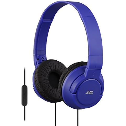 JVC Foldable On-Ear Headphones with Mic Cover