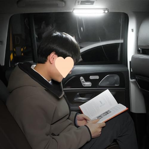 Senermter 2 Piezas Luz LED Con Sensor De Movimiento Para Maletero Coche, Luz De Techo USB Magnética Potente Para Cajas De Camión Tiendas De Campaña - imagen 4