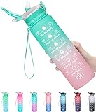 botella sin bpa 1 5 litros ✨【Apertura para Beber con 1 CLIC 】Perfecto para usar con una sola mano, gracias al innovador tapón para beber 1-CLICK, que ayuda a una hidratación rápida después del ejercicio. Compañero ideal para todas las actividades de ocio y deportivas, apto para correr, viajes etc.