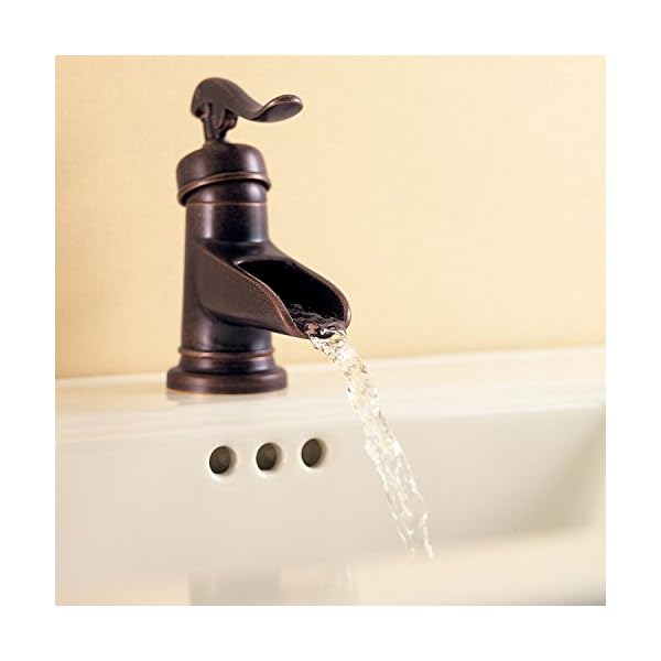   Pfister-LG42-YP0U-LG42YP0U-Ashfield-single-Control-4-inch-Centerset-Bathroom-Faucet-In-Rustic-Bronze