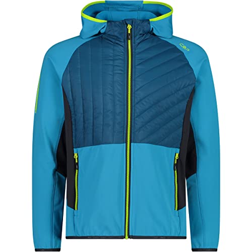 CMP Herren Hoodie Hybrid Jacke, Reef, 56