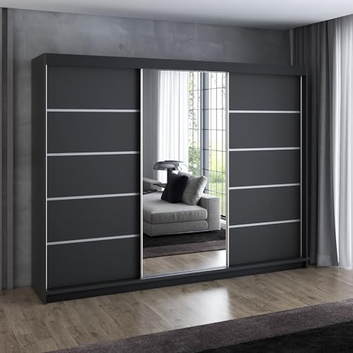 A&J MöbelLand VILUNO Schwebetürenschrank