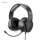 Stereo Sound Headset mit Mikrofon für alle gängigen Audiogeräte mit 3.5mm Anschluss