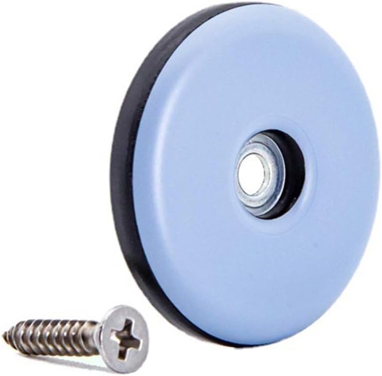 Low friction furniture glides that allow quiet repositioning of heavy household items without floor abrasion (65)