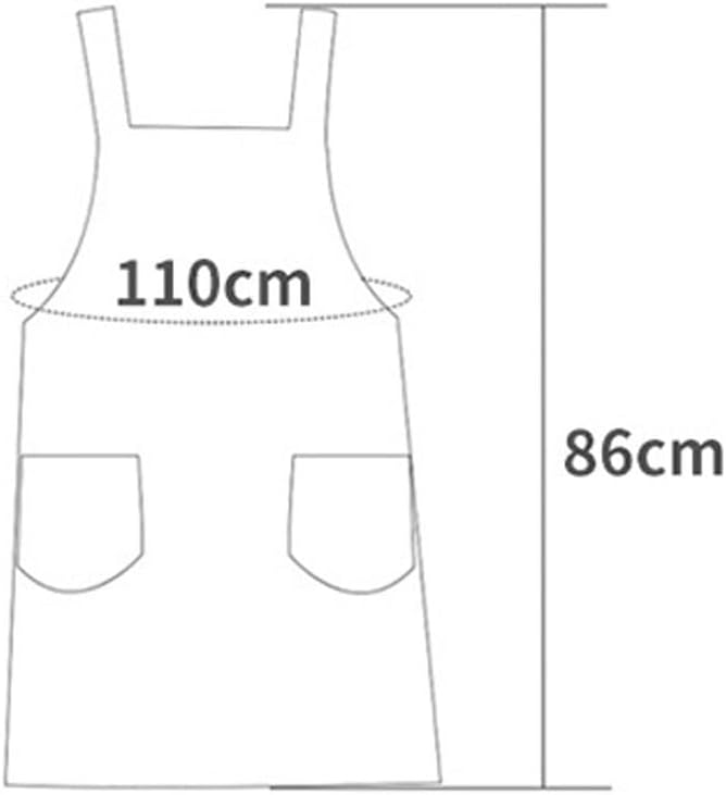 Aprons With Pockets Household Women Men Aprons Creative Apron High Waist Print Kitchen Cooking Hanging Neck Apron Apron(Onecolor)