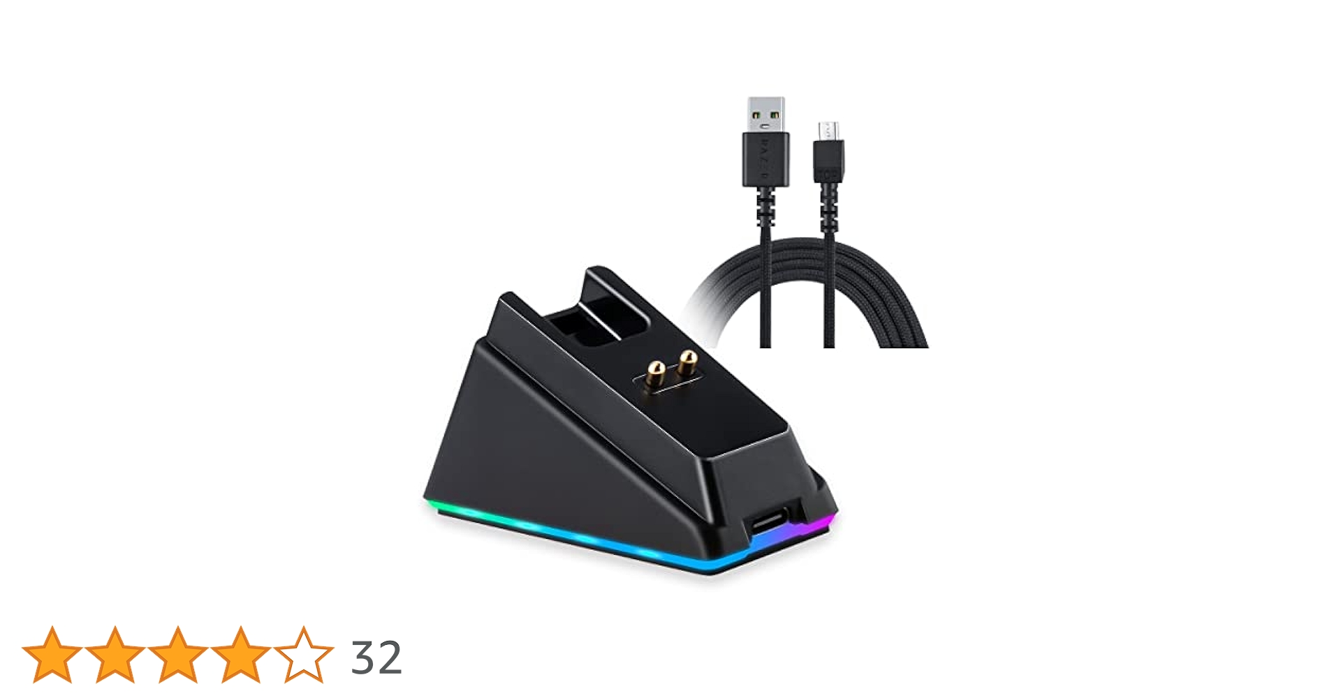 Razer Basilisk Ultimate 充電ドック付 Amazon | RGB充電ドック USB充電ケーブル付き Razer Basilisk