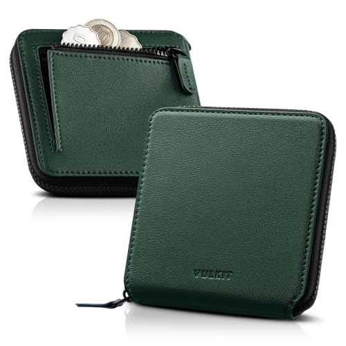 VULKIT Minimalist Wallet with Coin Pocket