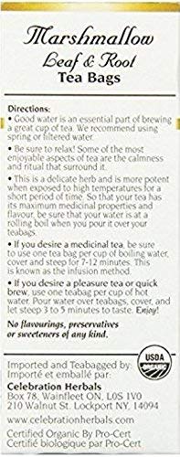 Marshmallow Leaf and Root Tea - 2 Pack (48 Bags Total)